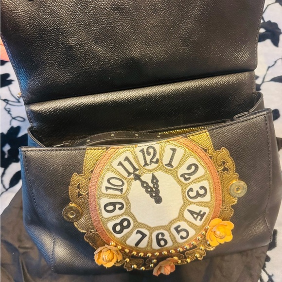 Handbags - Elegant Black Floral Women's Bag